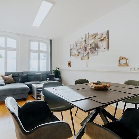 Blissplace 3 Zi Premium Apartment Nahe Getec Arena Mit Kingsize Betten Und Balkon 马格德堡 外观 照片