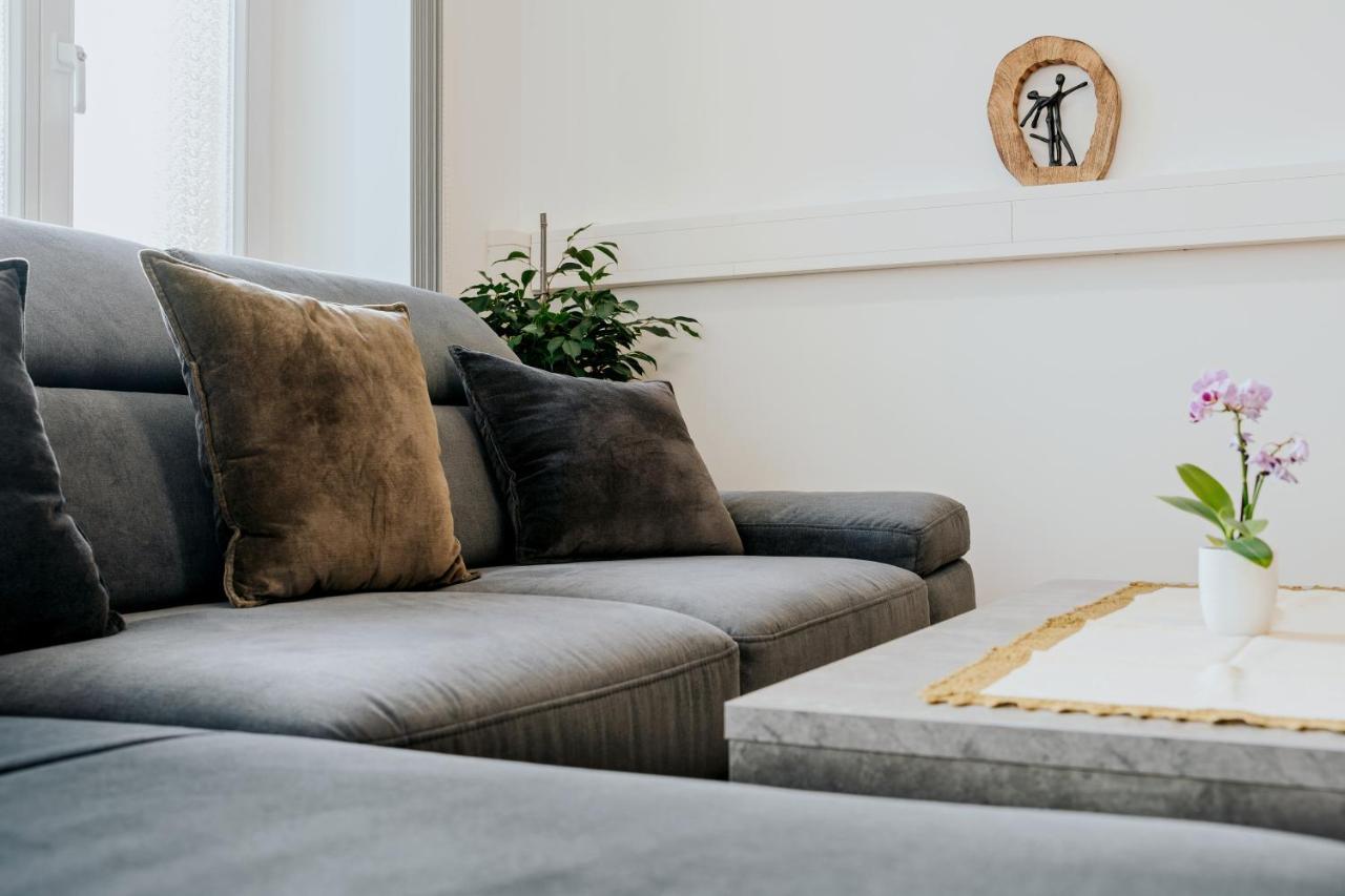 Blissplace 3 Zi Premium Apartment Nahe Getec Arena Mit Kingsize Betten Und Balkon 马格德堡 外观 照片