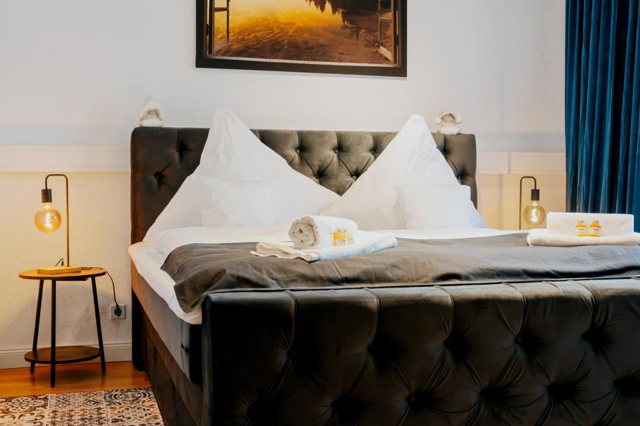 Blissplace 3 Zi Premium Apartment Nahe Getec Arena Mit Kingsize Betten Und Balkon 马格德堡 外观 照片